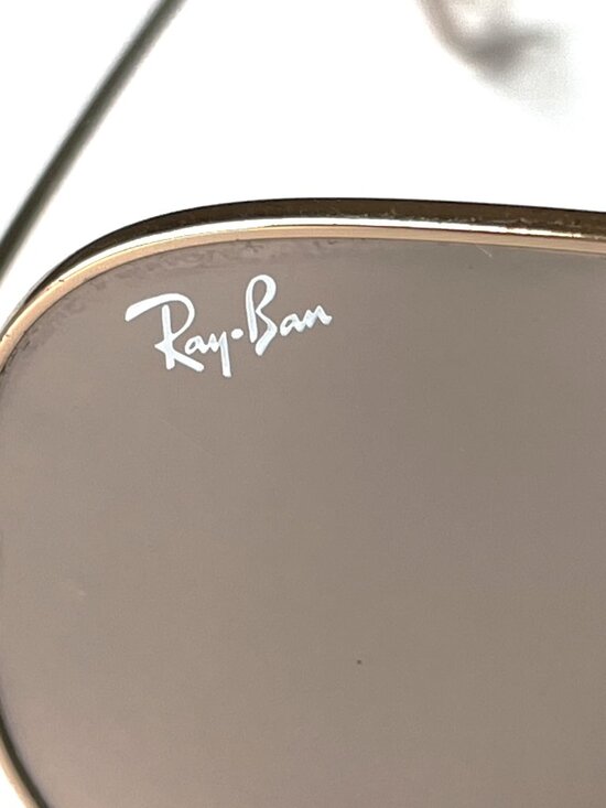 Ray-Ban RB3025 001/3E Aviator Sunglasses Arista Gold Silver Pink Mirror 55mm main image 4